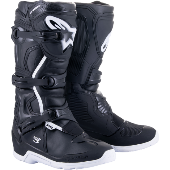 Wasserdichte Tech 3 Enduro Stiefel BOOT T3 END WP BLK/WHT 8