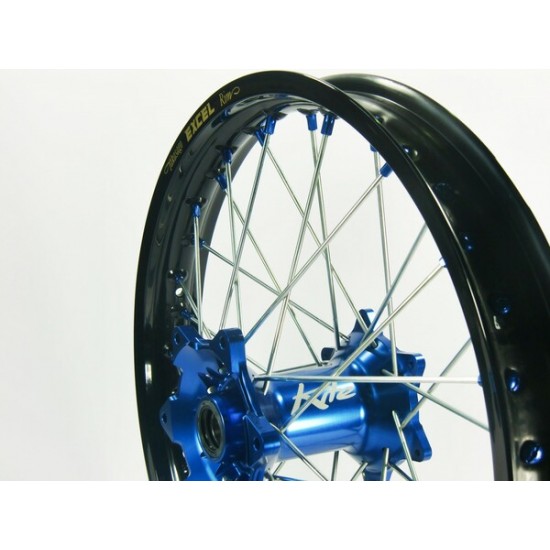 Elite MX-EN Wheel, silver spokes WHEEL ELITE 19X1.85 BL