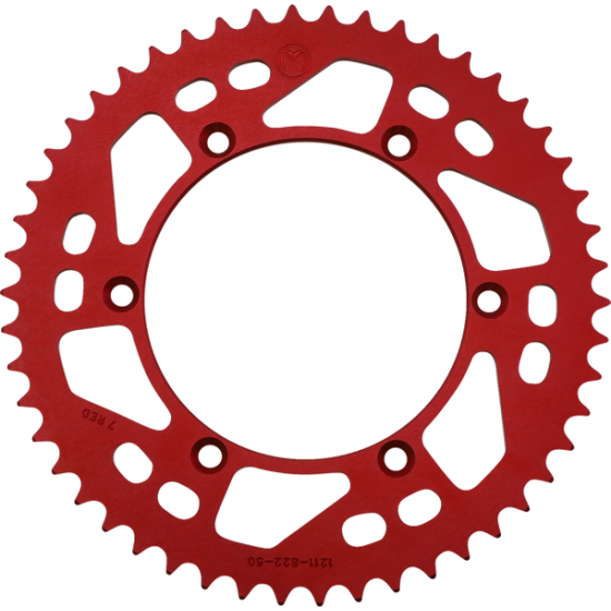 Aluminium-Kettenrad SPROCKET ALU MSE HUSQ 50T RED Aluminium-Kettenrad SPROCKET ALU MSE HUSQ 50T RED