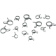 Wire Clamps MSE WIRE CLMPS 15PC ASST