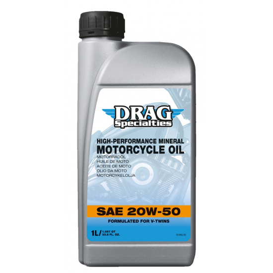 Mineral Engine Oil OIL E-DRAG 20W50 MIN 1L