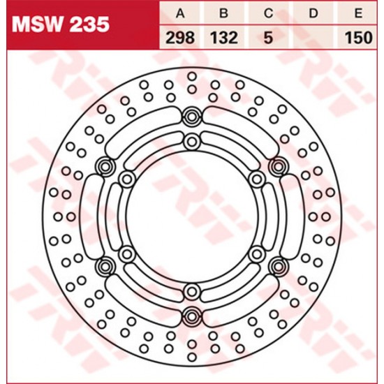 Bremsscheiben ROTOR TRW MSW235