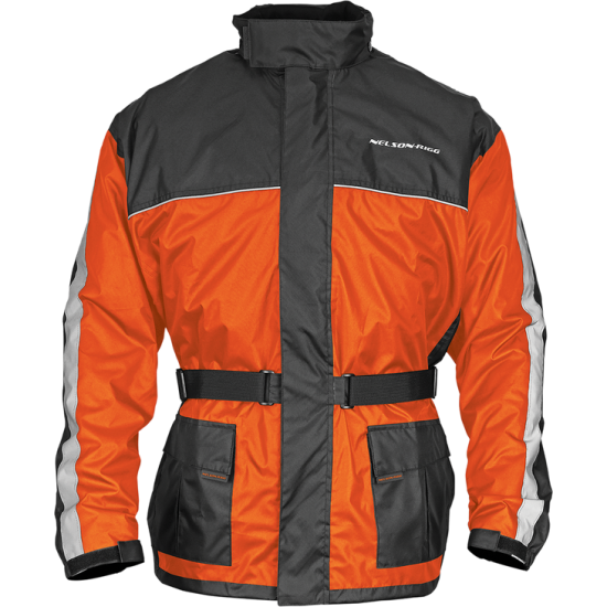 Solo Storm Waterproof Jacket JKT SOLO STORM OR/BK SM
