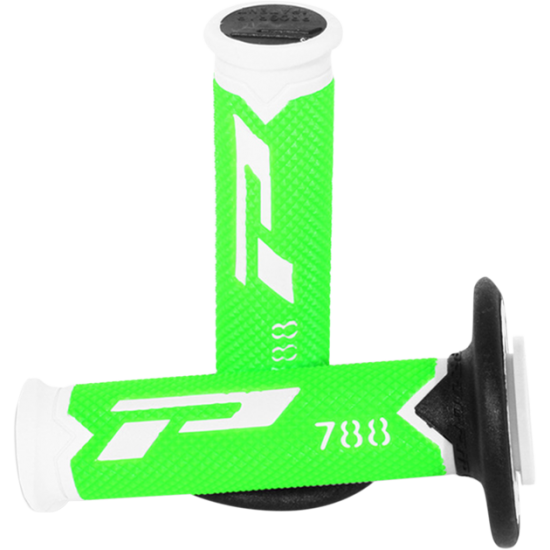 Cross 788 Dreischichtgriffe GRIPS788 WHITE/FLO GREEN/BLACK