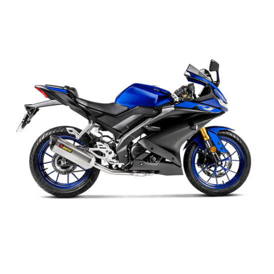 Racing-Line Komplette Auspuffanlage, Straße EXHST RAC TI/CF YZF-R125