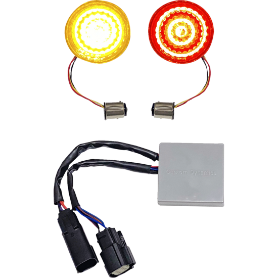 SMART LED 1157 Bullet Blinker mit Controller LIGHT R TSIG SMRT RED/AMB