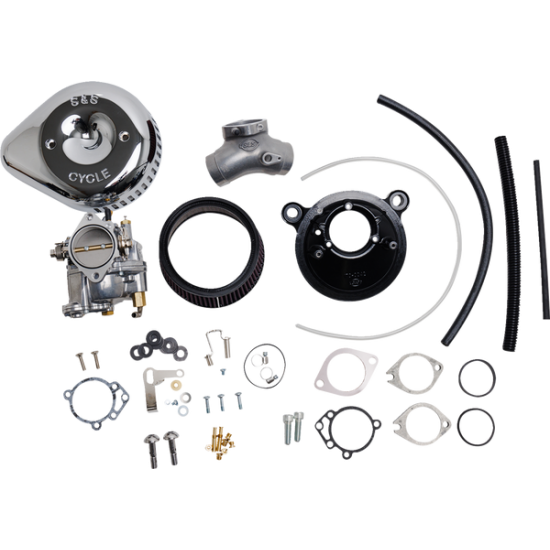 Super G Carburetor with Stealth Air Cleaner Kit CARB G A/C KT CH BT 99-05