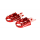 Evolution Racing Footpegs FOOTPEGS EVO SCAR RED