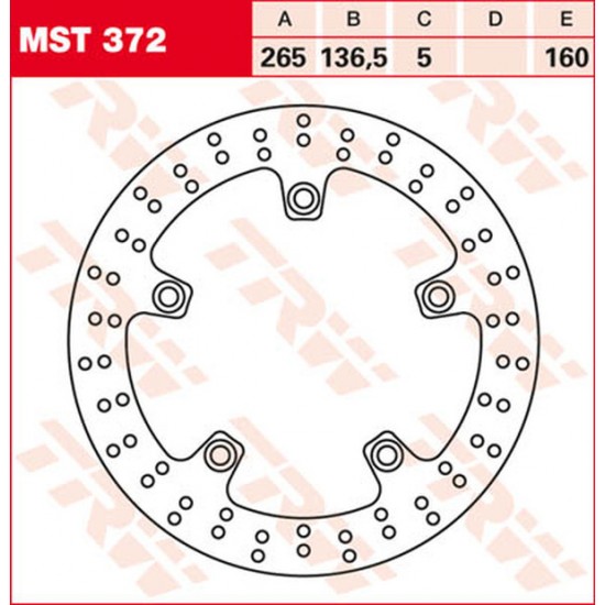 Bremsscheiben ROTOR TRW MST372