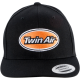 Snapback Hat TWIN AIR SNAPBK FLAT V BK