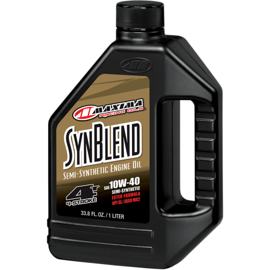 SynBlend halbsynthetisches 4T-Motoröl OIL MAXUM4 SYN BLEND 10W40 LTR