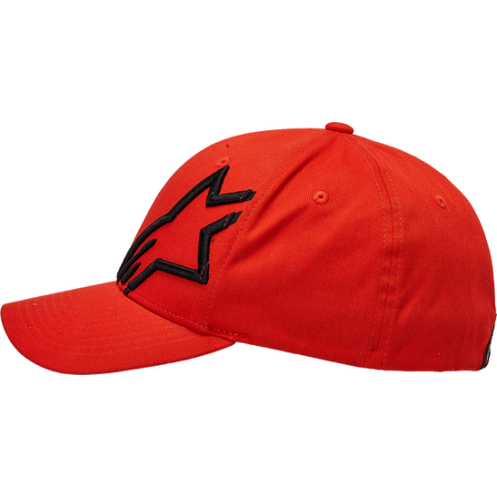 Corp Shift 2 Curved Brim Hat HAT CORP-2 RED/BLK SM