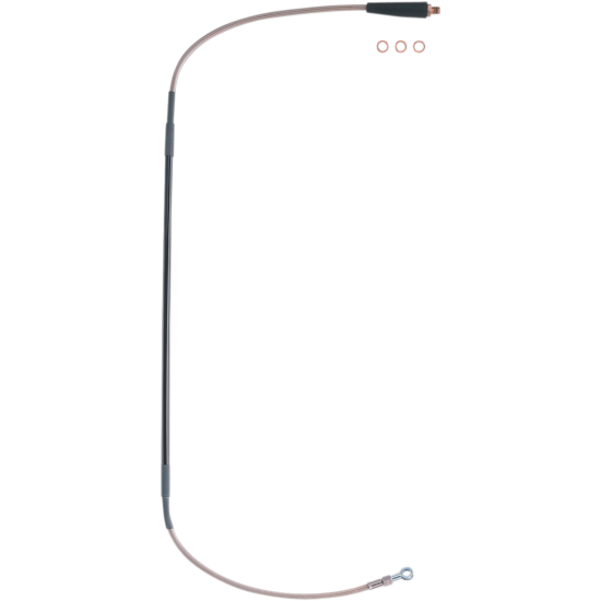 Stahlflex-Bremsleitung Edelstahl LINE BRK SS FR-CR/CRF/XR