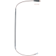 Stainless Steel Braided Brake Line LINE BRK SS FR-CR/CRF/XR