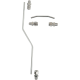 Chrome Rocker Oil Lines ROCKER BOX OIL LINES FX