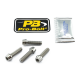 Axle Pinch Bolt Kit Titan, Front FR AXLE PINCH BT KT TIT