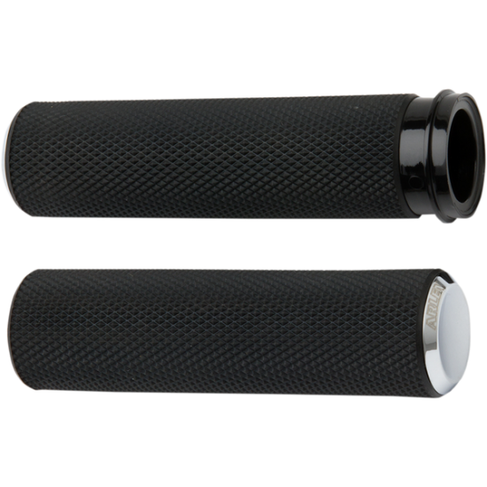 Fusion Knurled Grips GRIP KNURLED CBL CHR