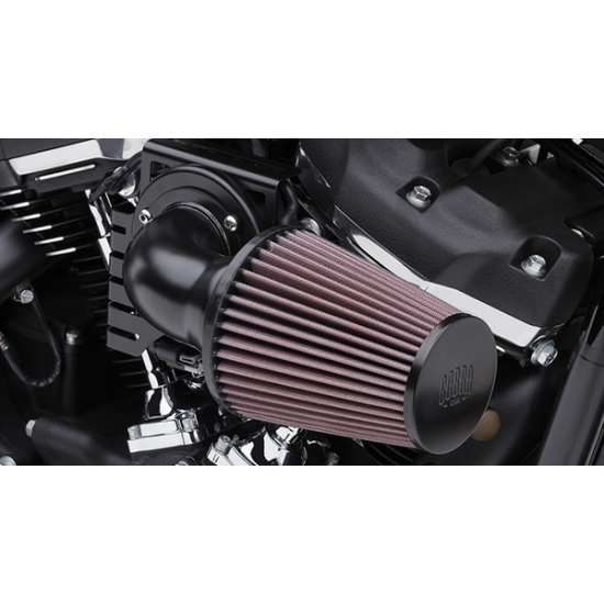 Cone Air Intake AIR INTAKE CN BK/BK SFTL