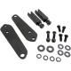 Front Mount Highway Bar Kit MOUNT HWY PEGS BLK FXD