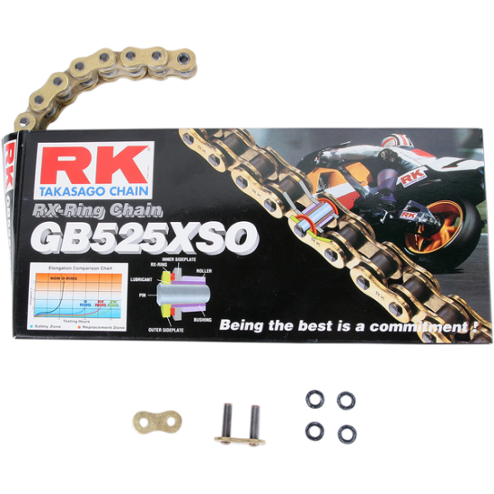 X-Ring GB 525 XSO Chain CHAIN RK525XSO GG 116R