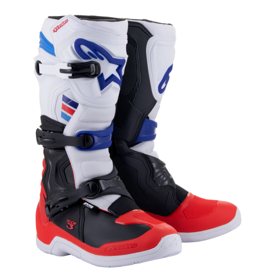 Tech 3 Boots BOOT TECH3 WT/RD/BL 7