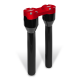 Clubstyle Straight Riser RISER STRAIGHT 12" BLACK/RED 1-1/4"