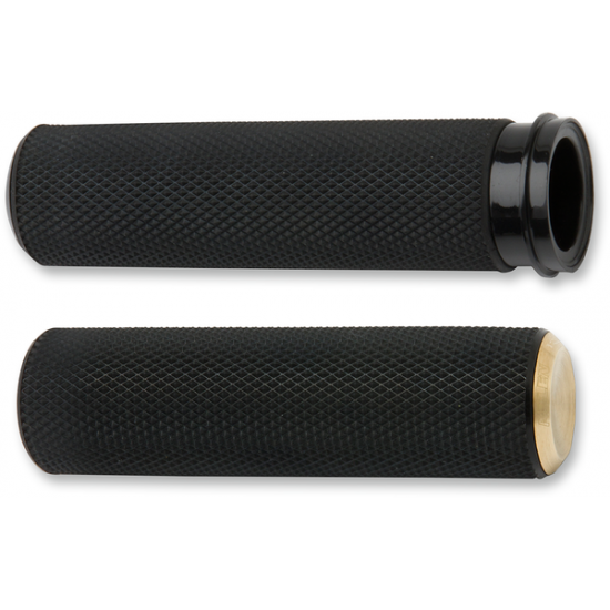 Fusion Knurled Grips GRIP KNURLED CBL BRS