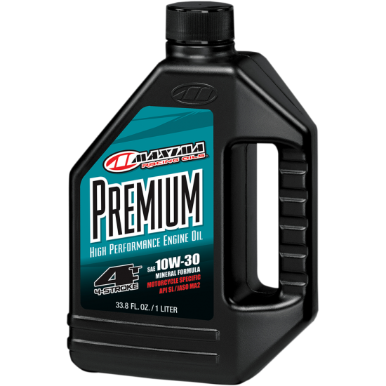 Premium High Performance Mineral 4T Engine Oil OIL MAXUM4T PREM 10W30 1L