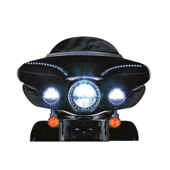 LED Halo Scheinwerfer und Fahrlicht-Zierringe RING TRIM H-LIGHT HALO FL