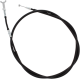 Black Vinyl Brake Cable CABLE BRAKE RR MSE POL