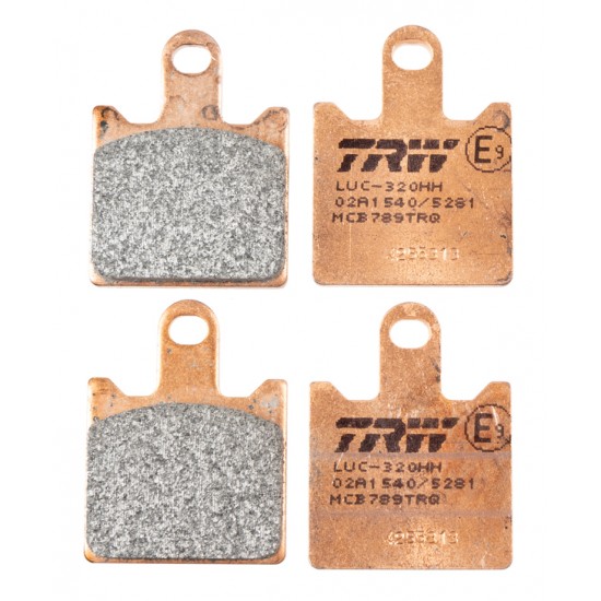 TRQ Bremsbelag, gesintert, Race BRAKE PAD TRW