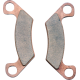 Gesinterte XCR Bremsbeläge BRAKE PAD RR TEXTRON