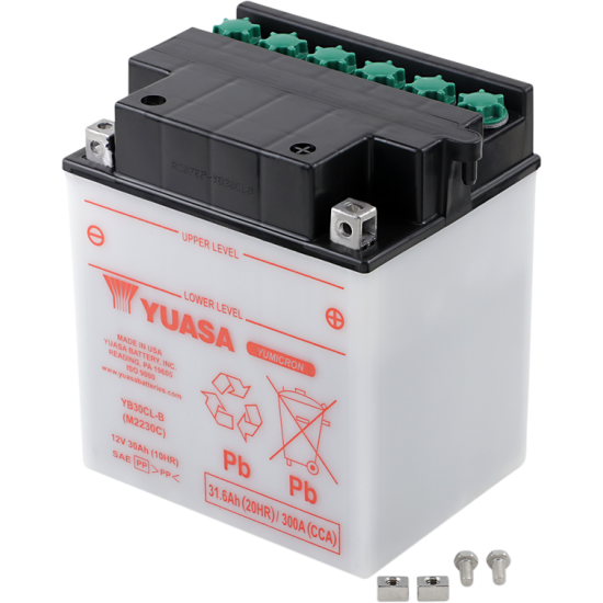 Konventionelle Batterie BATTERY YUASA YB30CLB