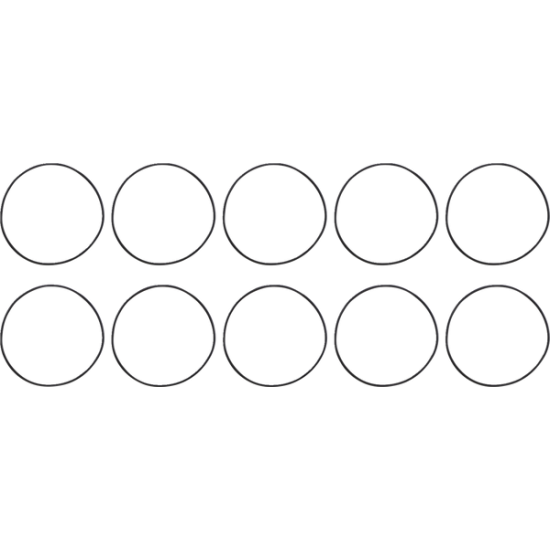 Cylinder Base and Dowel Case O-Ring CYL BASE O-RING 99-16 TC