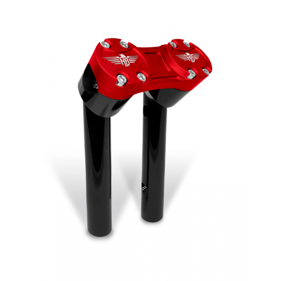 Clubstyle Pullback Riser RISER PULLBACK 6" BLACK/RED 1"