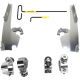 Kompletter Montagesatz mit Fats/Slim Windschild Trigger-Lock MNT KIT FS XL12C POL