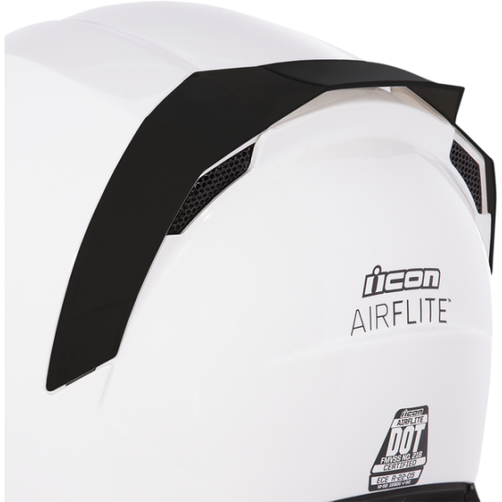 Airflite™ Helmet Rear Spoiler REARSPOILER AFLT RUB BK