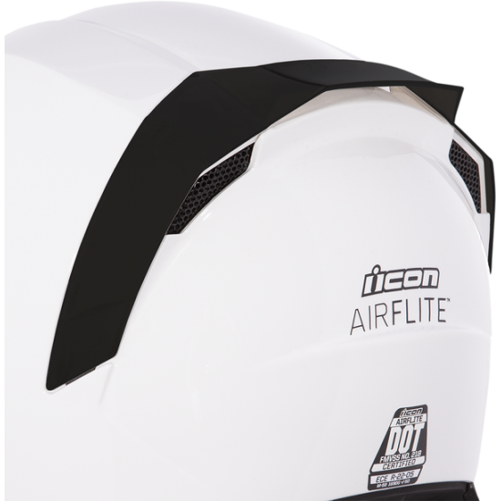 Hinterer Spoiler für Airflite™ Helm REARSPOILER AFLT RUB BK