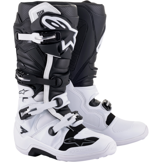 Tech 7 Boots BOOT TECH7 WHITE/BLACK 13