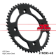 Induktionsgehärtetes, schwarz verzinktes Kettenrad SPROCKET REAR 49T 428 BLK