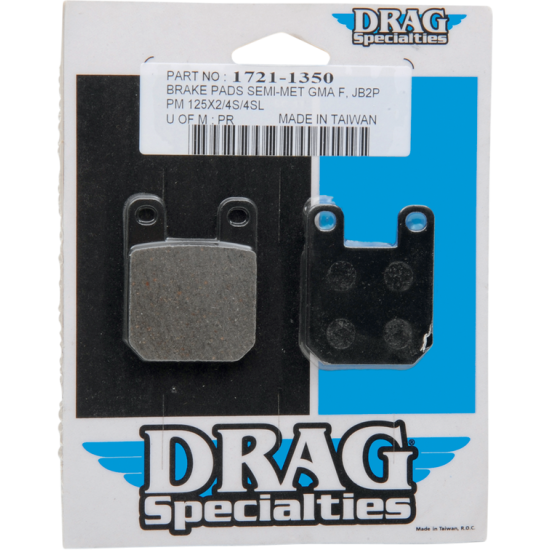 Sintered Brake Pads BRAKE PAD-DRAG SINTERD