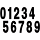 Standard Numbers FX WHITE 6 STD-5