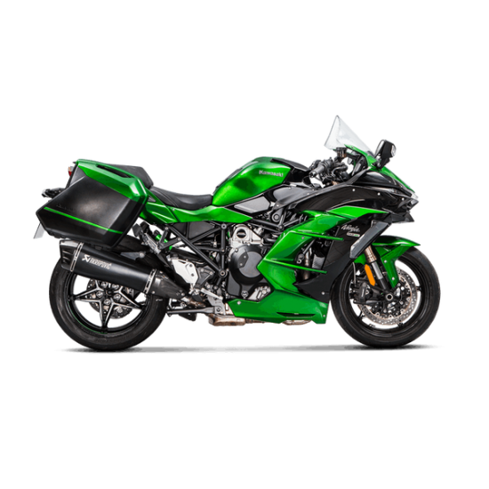 Slip-On Serie Schalldämpfer MUFFLER TI BL NINJA H2 SX