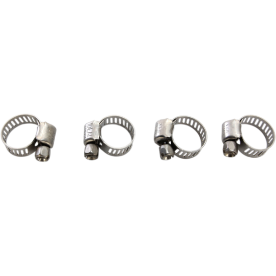 Gear Drive Hose Clamps CLAMP HOSE SS 8-22MM 4PK