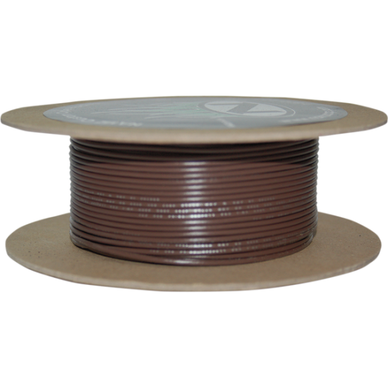 OEM farbige Drahtspule WIRE 18G 100' BROWN