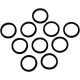 Replacement Starter Housing Gaskets STRTR SOL GSKT 65-88 Replacement Starter Housing Gaskets STRTR SOL GSKT 65-88