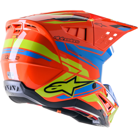 Supertech M5 Action 2 Helmet HELMET SM5 ACT2 OR/C/Y M