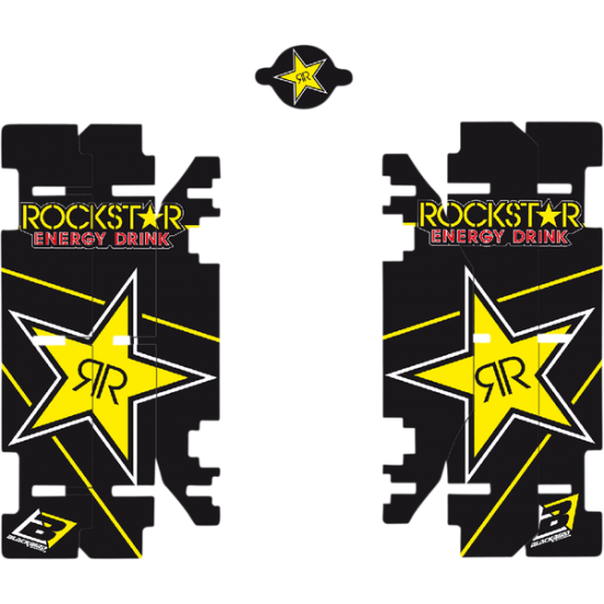 Rockstar Kühlerschutz-Aufkleber RAD LOUVER RSTAR RM