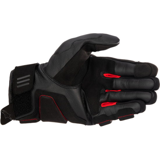 Phenom Leather Gloves GLOVE PHENOM BLK/RED S