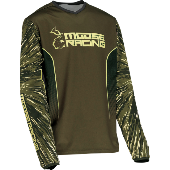 Agroid Jersey für Jugendliche JRSY YTH AGRD OLV/TAN SM Agroid Jersey für Jugendliche JRSY YTH AGRD OLV/TAN SM